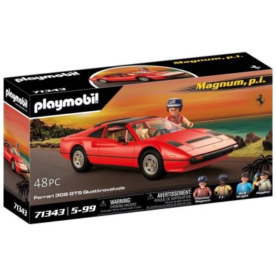 Playmobil 71343, Magnum Ferrari 308GT