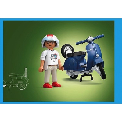 Playmobil 71622, 1969 Vespa 150 Sprint Veloce, azul