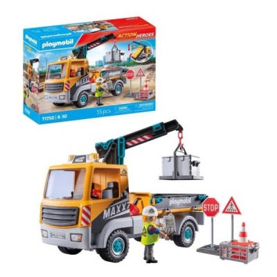 Playmobil 71750, Camión de construcción con grúa