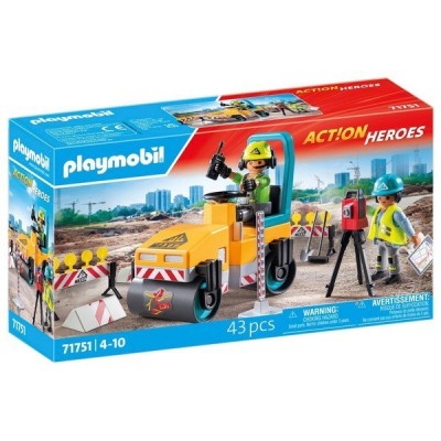 Playmobil 71751, Construcción de carreteras