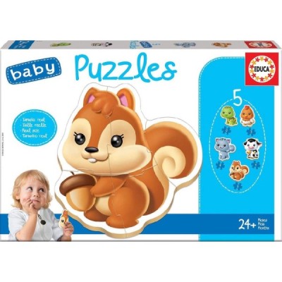 BABY PUZZLES, ANIMALES
