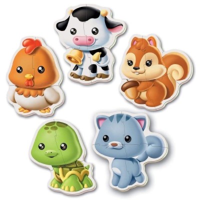 BABY PUZZLES, ANIMALES