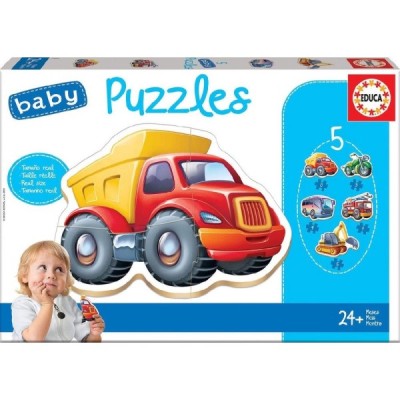 BABY PUZZLES, VEHÍCULOS