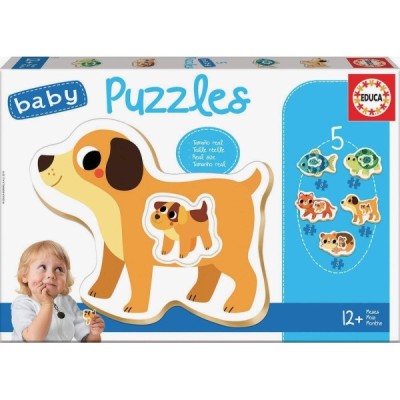 BABY PUZZLES, ANIMALES +12M