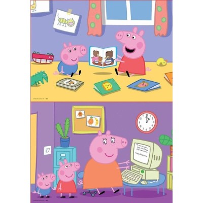 PUZZLE 2X20 PEPPA PIG