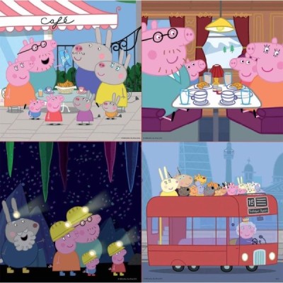 PUZZLE MALETA PROGRESIVOS PEPPA PIG 6-9-12-16