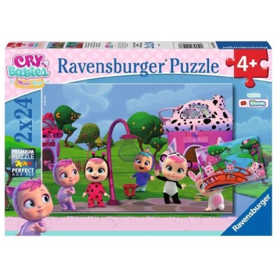 Puzzle 2x24 pz, Cry Babies