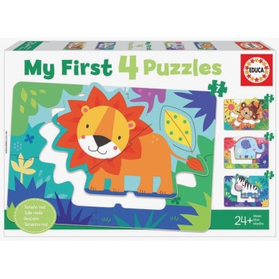 PUZZLE ANIMALES DE LA SELVA "MY FIRST PUZZLES"
