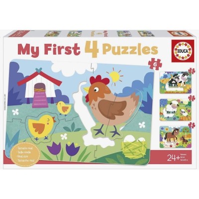 PUZZLE MAMÁS Y BEBÉS "MY FIRST PUZZLES"