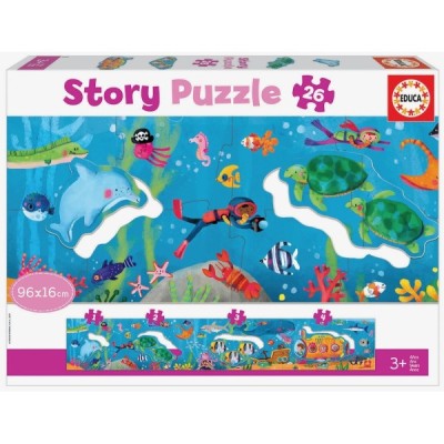Puzzle 26 MUNDO SUBMARINO "STORY PUZZLE"