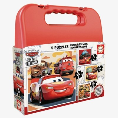 Puzzle MALETA PROGRESIVOS CARS 12-16-20-25