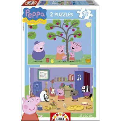 PUZZLE 2x48 PEPPA PIG