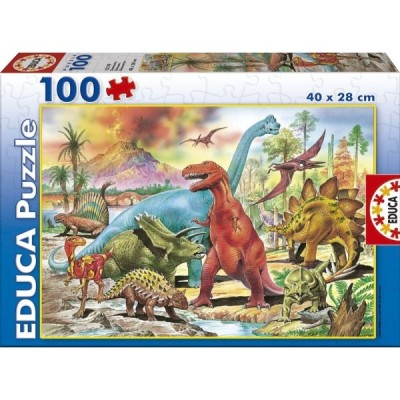 PUZZLE 100 DINOSAURIOS