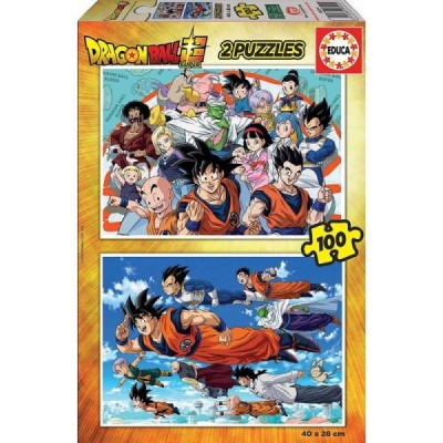 PUZZLE, 2x100 DRAGON BALL