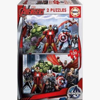 PUZZLE, 2x100 AVENGERS