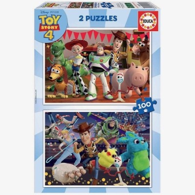 PUZZLE 2X100 PZ, TOY STORY 4
