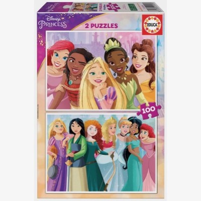 PUZZLE 2x100 DISNEY PRINCESS