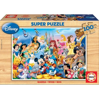 Puzzle 100 EL MARAVILLOSO MUNDO DE DISNEY