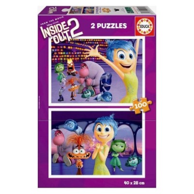 Puzzle 2x100 pzas. INSIDE OUT 2