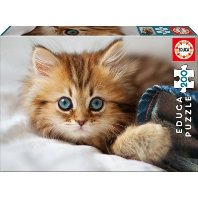 EDUCA, PUZZLE 200 PZAS. GATITO