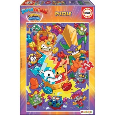 Puzzle 200 pzas. SUPERTHINGS