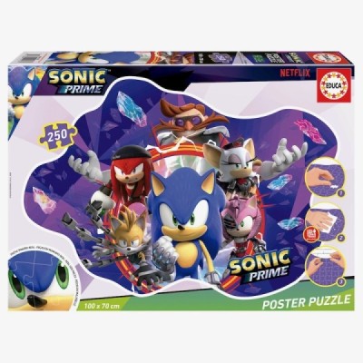 Puzzle 250 pzas. SONIC PRIME "POSTER PUZZLE"