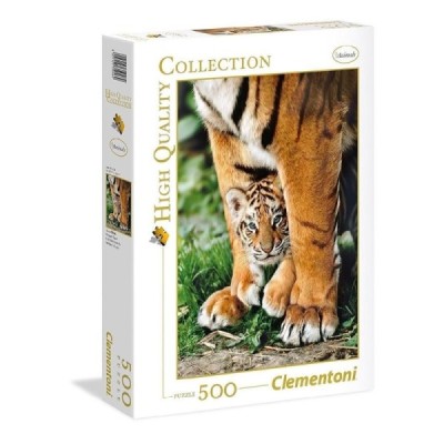 Puzzle 500 Pzas. Tigre de Bengala con su madre
