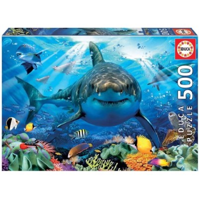 PUZZLE 500 GRAN TIBURÓN BLANCO