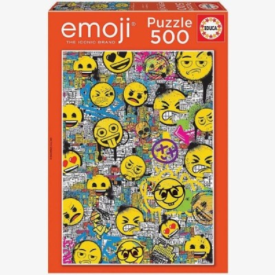 PUZZLE 500 EMOJI GRAFFITI