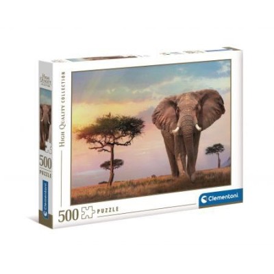 Puzzle 500, PUESTA DE SOL EN AFRICA