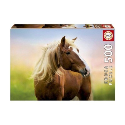 PUZZLE 500 pzas. CABALLO AL AMANECER