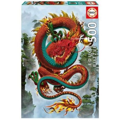 PUZZLE 500 pzas. EL DRAGÓN DE LA BUENA FORTUNA