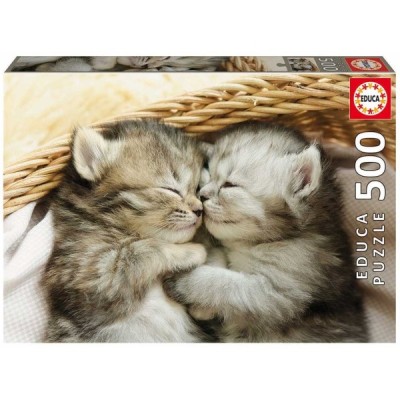 Puzzle 500 pzas, DULCES GATITOS