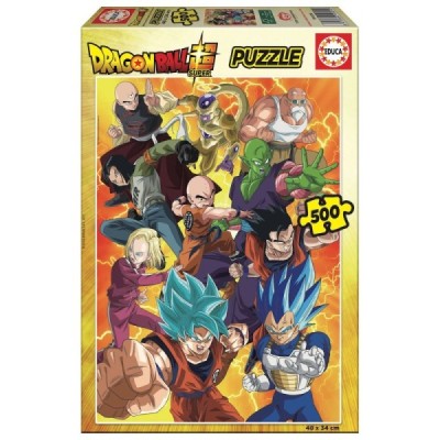 Puzzle 500 pzas,  DRAGON BALL SUPER