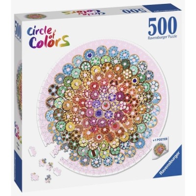 Circle of colors 500 pzas, Donuts