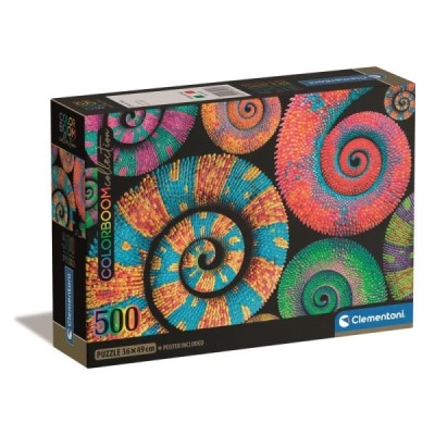 Puzzle 500 pzas. COLORBOOM CURLY TAILS - COMP