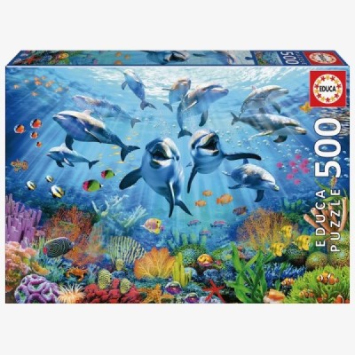 Puzzle 500 pzas. FIESTA BAJO EL MAR