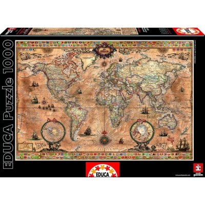 PUZZLE 1000 MAPAMUNDI