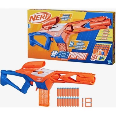 NERF N SERIES Lanzador Pinpoint 18 Dardos Espuma