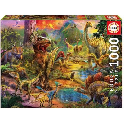 PUZZLE 1000 Pzas. TIERRA DE DINOSAURIOS