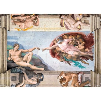 Puzzle 1000 Pzas. Michelangelo: La creacion del