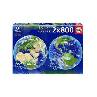 PUZZLE 2x800 pzas. PLANETA TIERRA