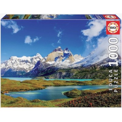 Puzzle 1000 pzas. TORRES DEL PAINE, PATAGONIA