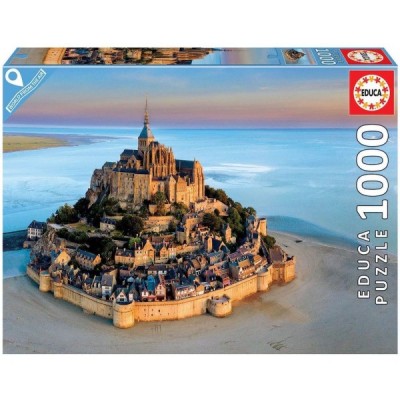 Puzzle 1000 pzas. MONT SAINT MICHEL DESDE EL AIRE