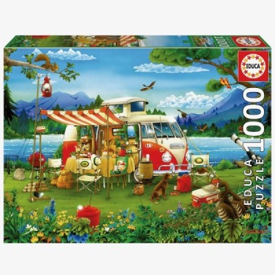 Puzzle 1000 pzas. VACACIONES EN EL CAMPO