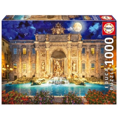 Puzzle 1000 pzas. FONTANA DI TREVI, ROMA