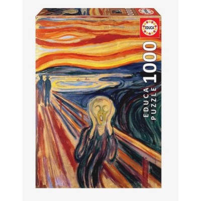 Puzzle EL GRITO, EDVARD MUNCH 1000