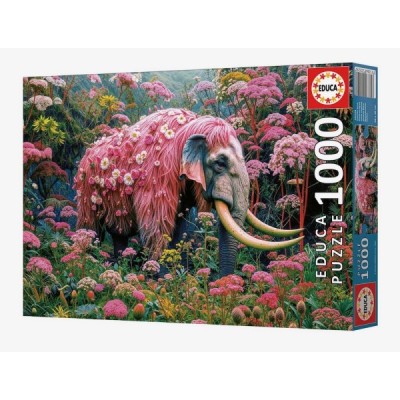 Puzzle ELEFANTE FLORAL 1000