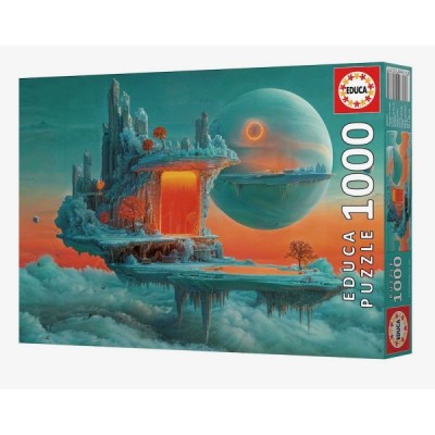 Puzzle PLANETA DE FUEGO Y HIELO 1000