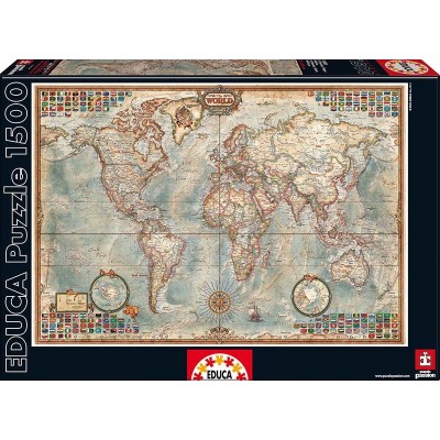 PUZZLE 1500 EL MUNDO, MAPA POLÍTICO